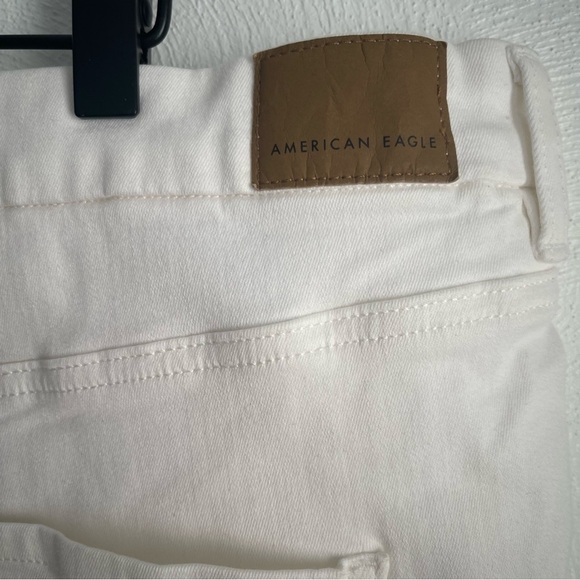 American Eagle jeans women’s white size 24 Curvy Hi-Rise  jeggings bright NWT - Picture 13 of 16